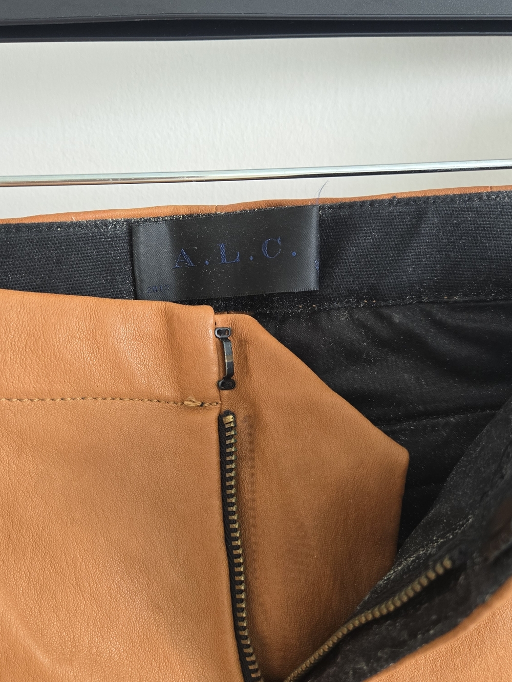 ALC Leather Lambskin Legging Size 0 - Picture 4 of 10